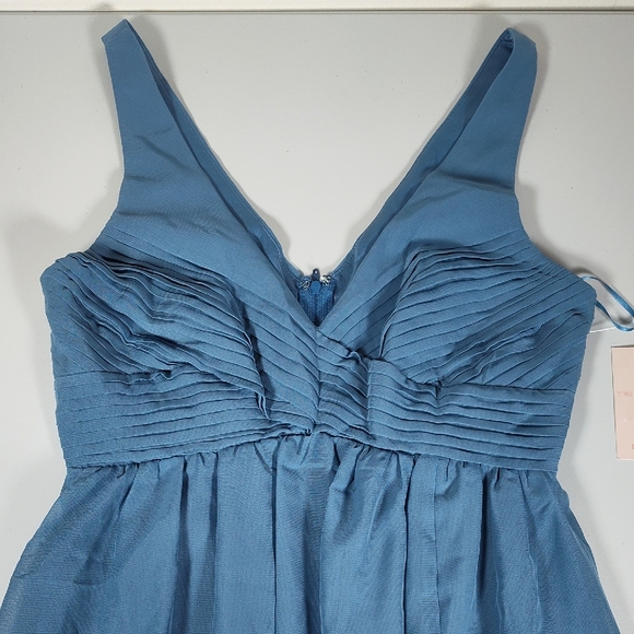 NWT Birdy Grey Laurie Empire Dress Twilight Chiffon bridesmaid formal gown S - Picture 6 of 10